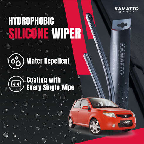 Kamatto Wiper Proton Savvy (2005-2013) Hydrophobic Silicone Water Repelling Coating